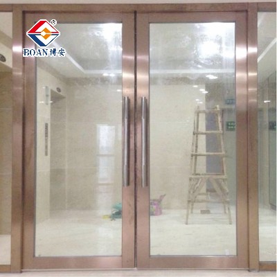 玻璃非隔熱防火門